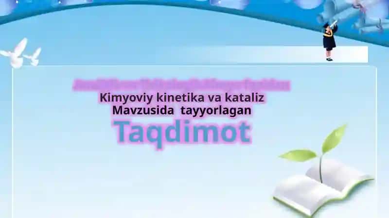 Kimyoviy kinetika va kataliz 1