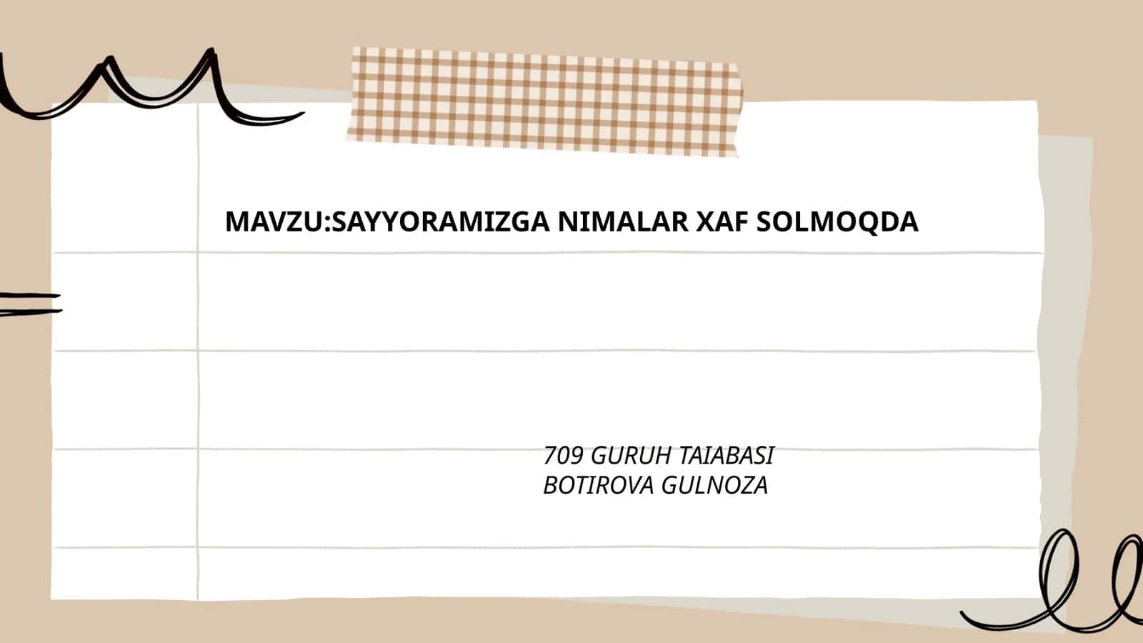 Iqlim o'zgarishi va global isish 1