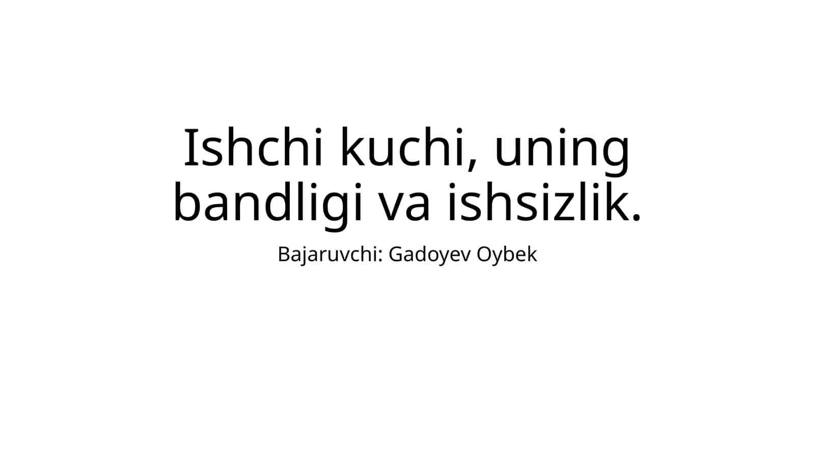 Ishchi kuchi 1