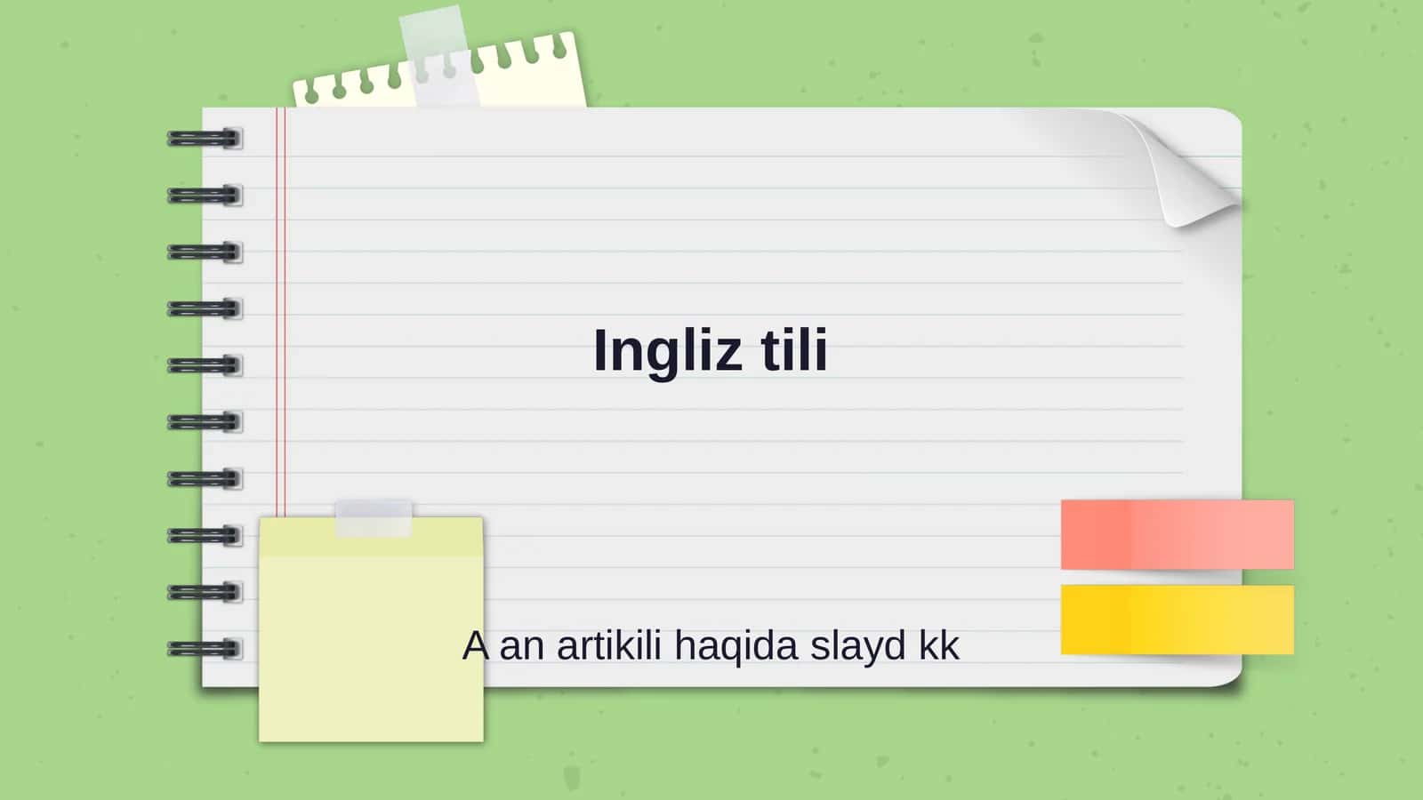 A va An artikillari 1