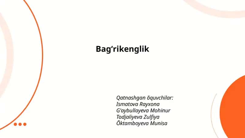 Bagʻrikenglik 1