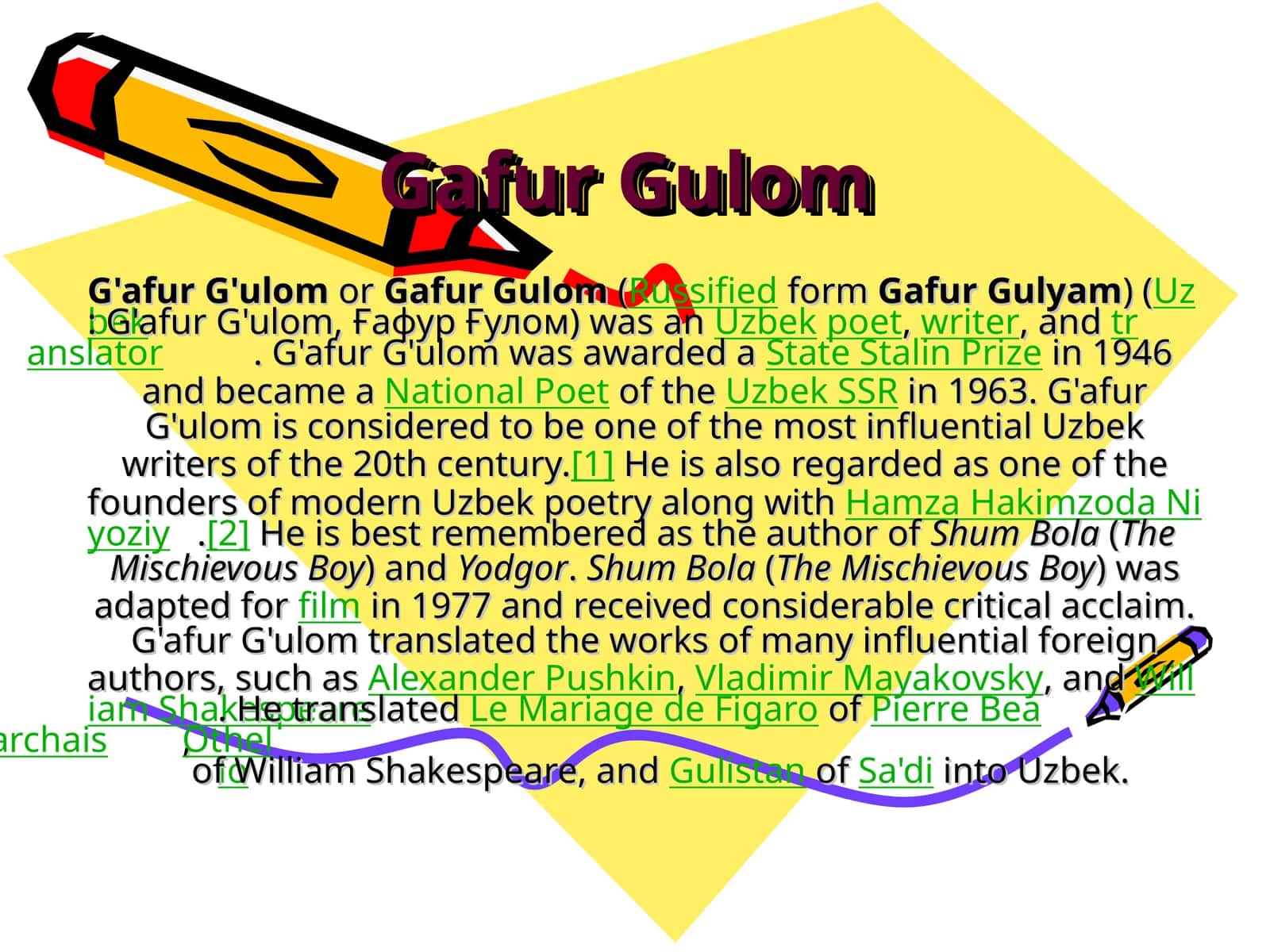 G'afur G'ulom 1