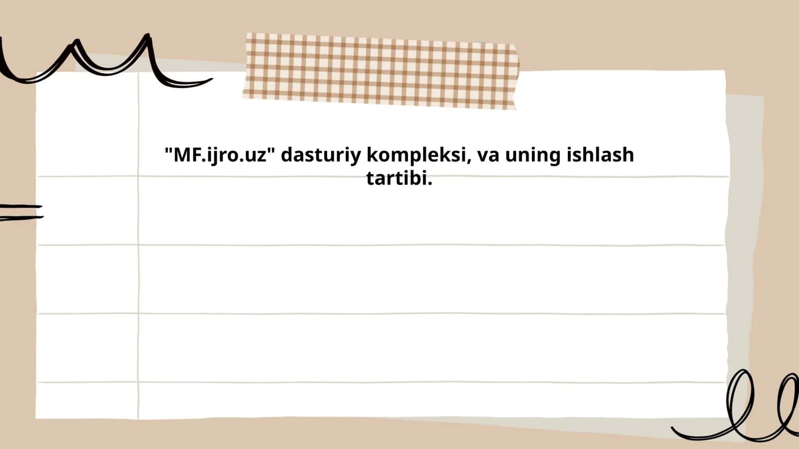 MF.ijro.uz dasturiy kompleksi, va uning ishlash tartibi 1