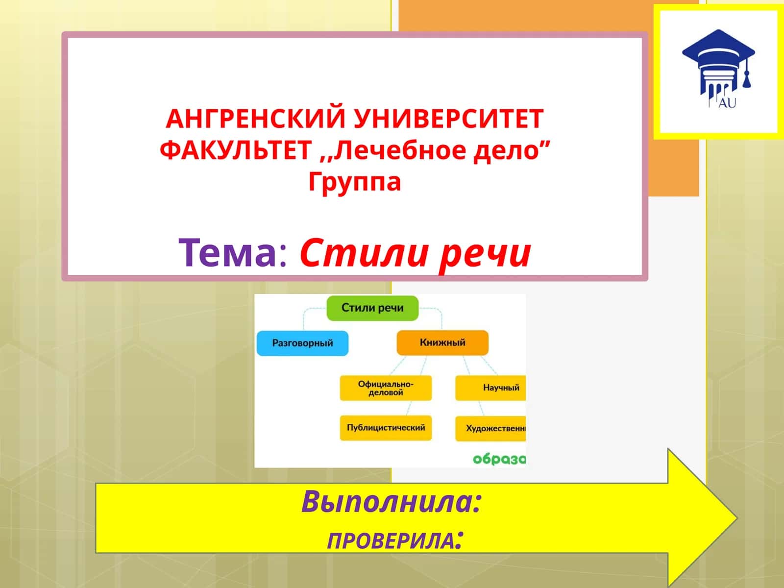 Стили речи 1
