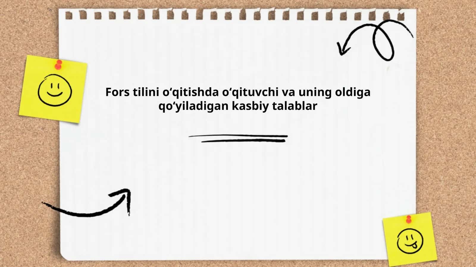Fors tilini oʻqitishda oʻqituvchi va uning oldiga qoʻyiladigan kasbiy talablar 1