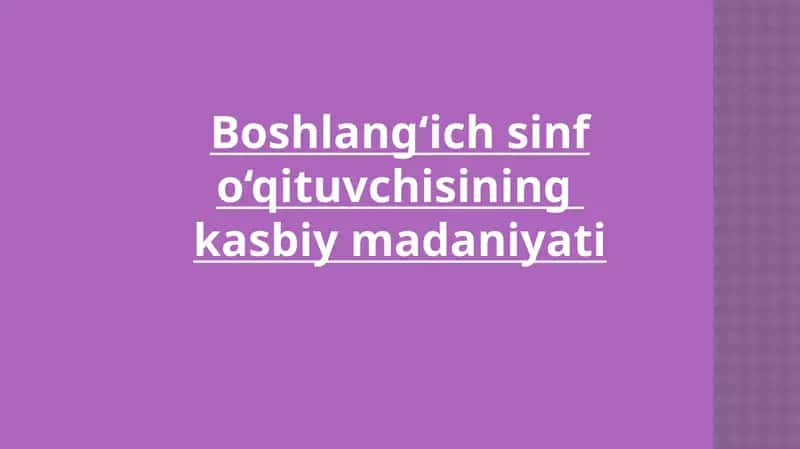 O‘qituvchining pedagogik texnikasi 1