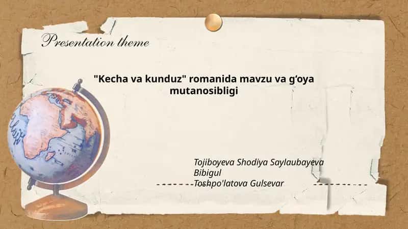 Kecha va kunduz 1