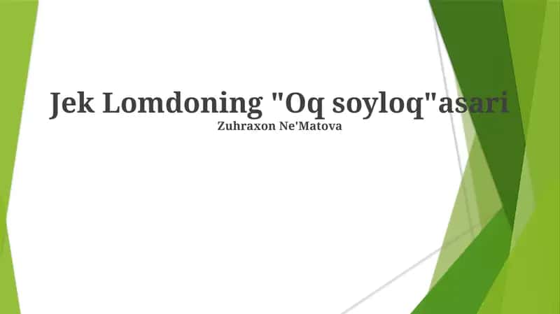 Oq soyloq 1