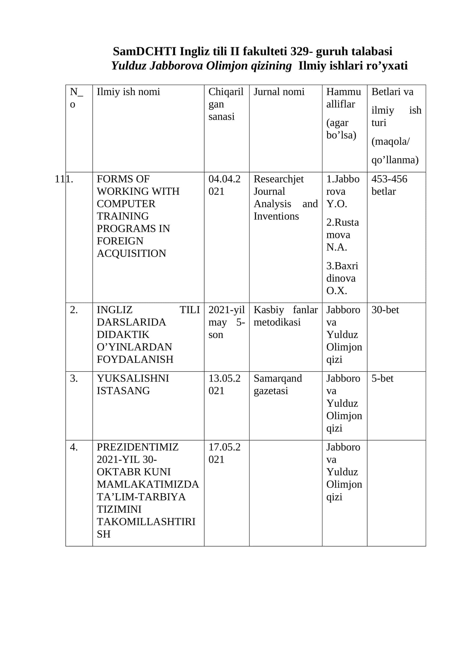 FORMS OF WORKING WITH COMPUTER TRAINING PROGRAMS IN FOREIGN ACQUISITION 1