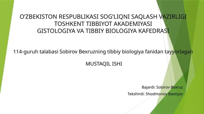 So’rg’ichlilar-odamparazitlari 1