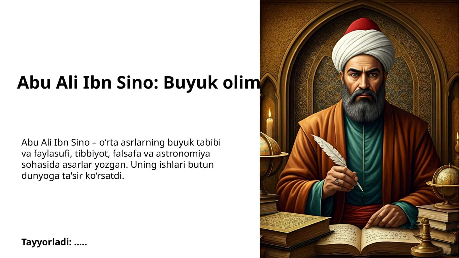 Abu Ali Ibn Sino: Buyuk olim 1