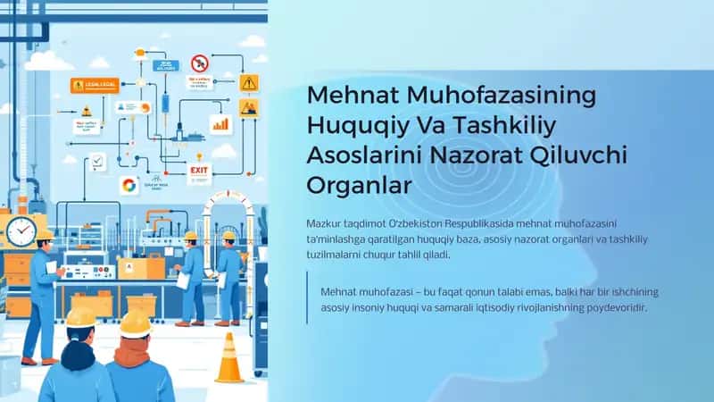 Mehnat Muhofazasining Huquqiy Va Tashkiliy Asoslarini Nazorat Qiluvchi Organlar 1
