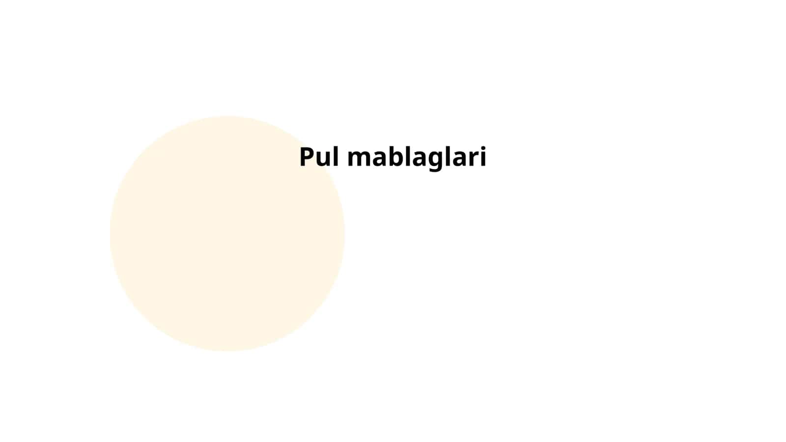 Pul mablag'lari 1