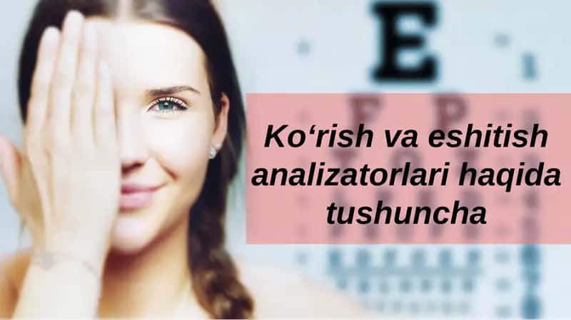 Ko‘rish va eshitish analizatorlari 1