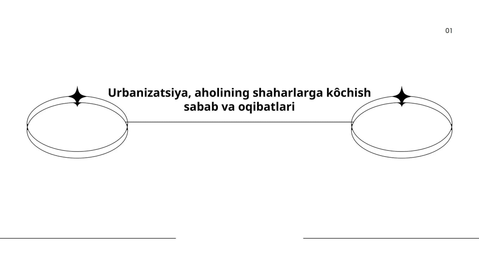 Urbanizatsiya: aholining shaharlarga kôchish sabab va oqibatlari 1
