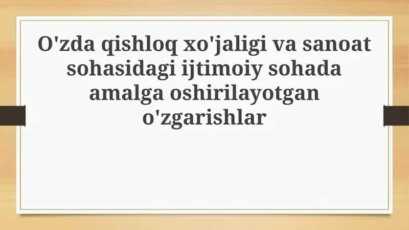 O'zbekistonda ijtimoiy islohotlarning umumiy yo'nalishi 1