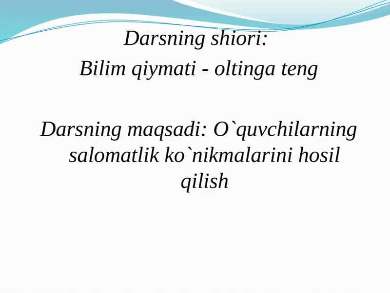 Qontomirlari va arteriyalar tuzilishi 1