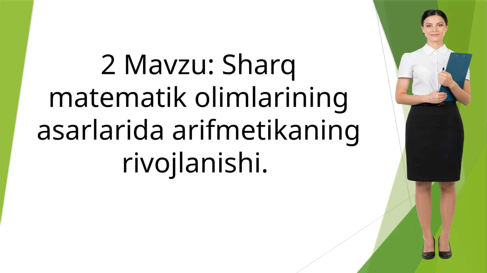 Sharq matematik olami 1
