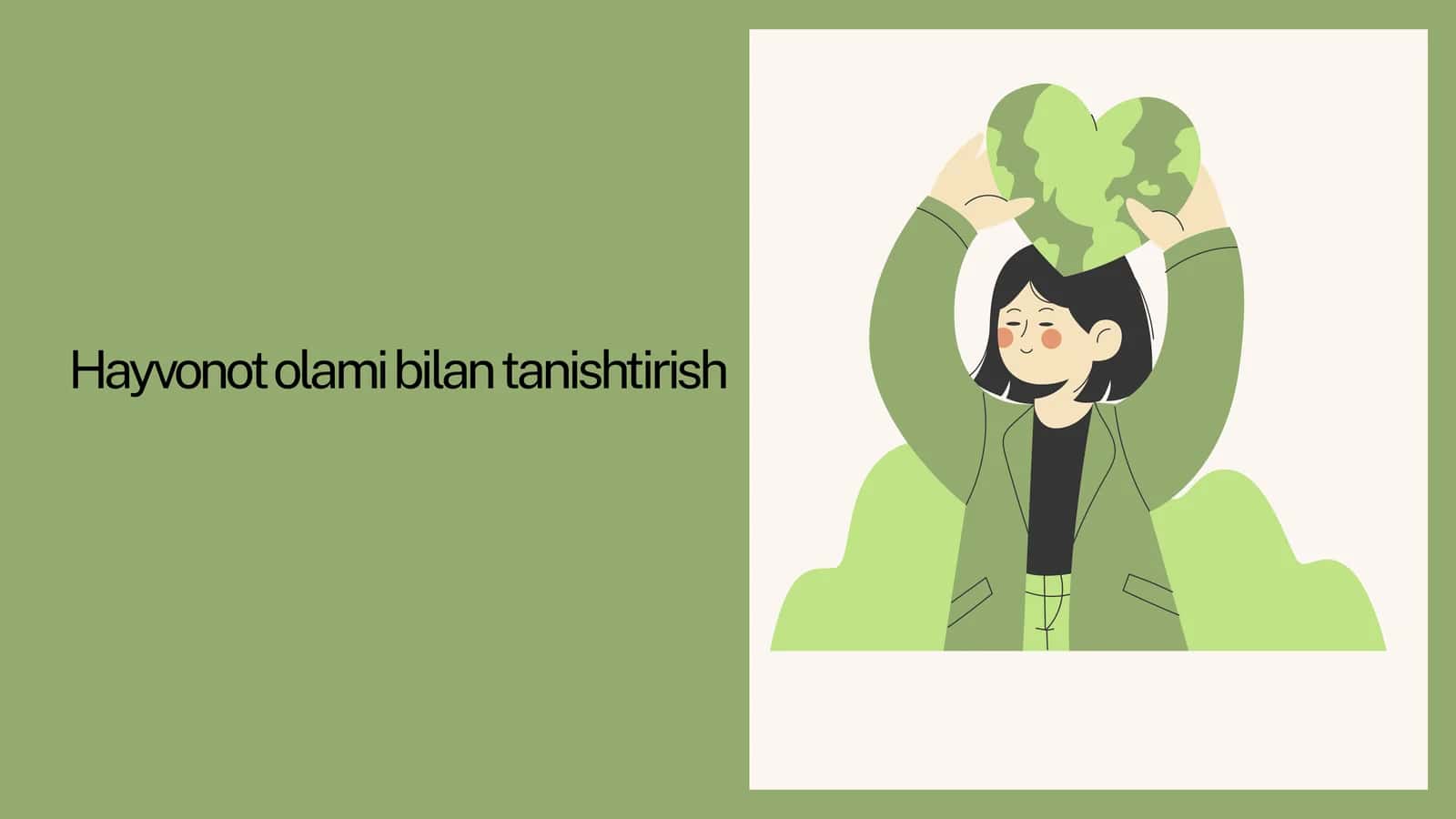Hayvonot olami bilan tanishtirish 1