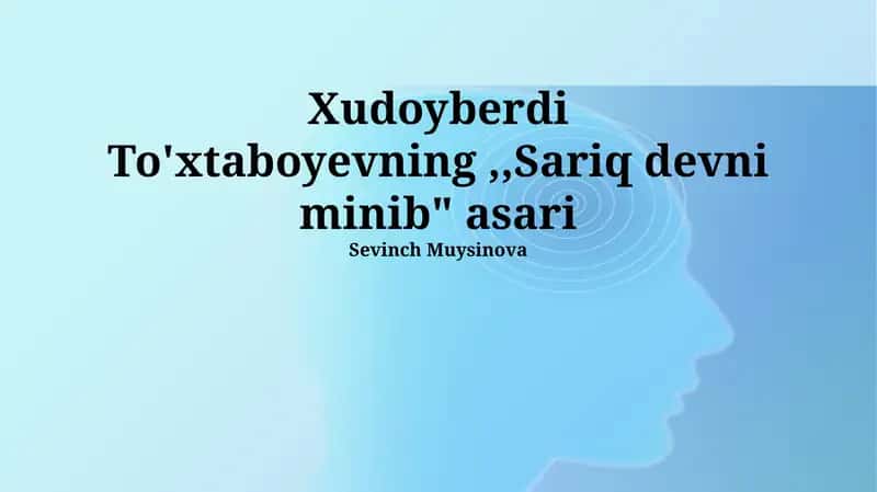 Sariq devni minib 1