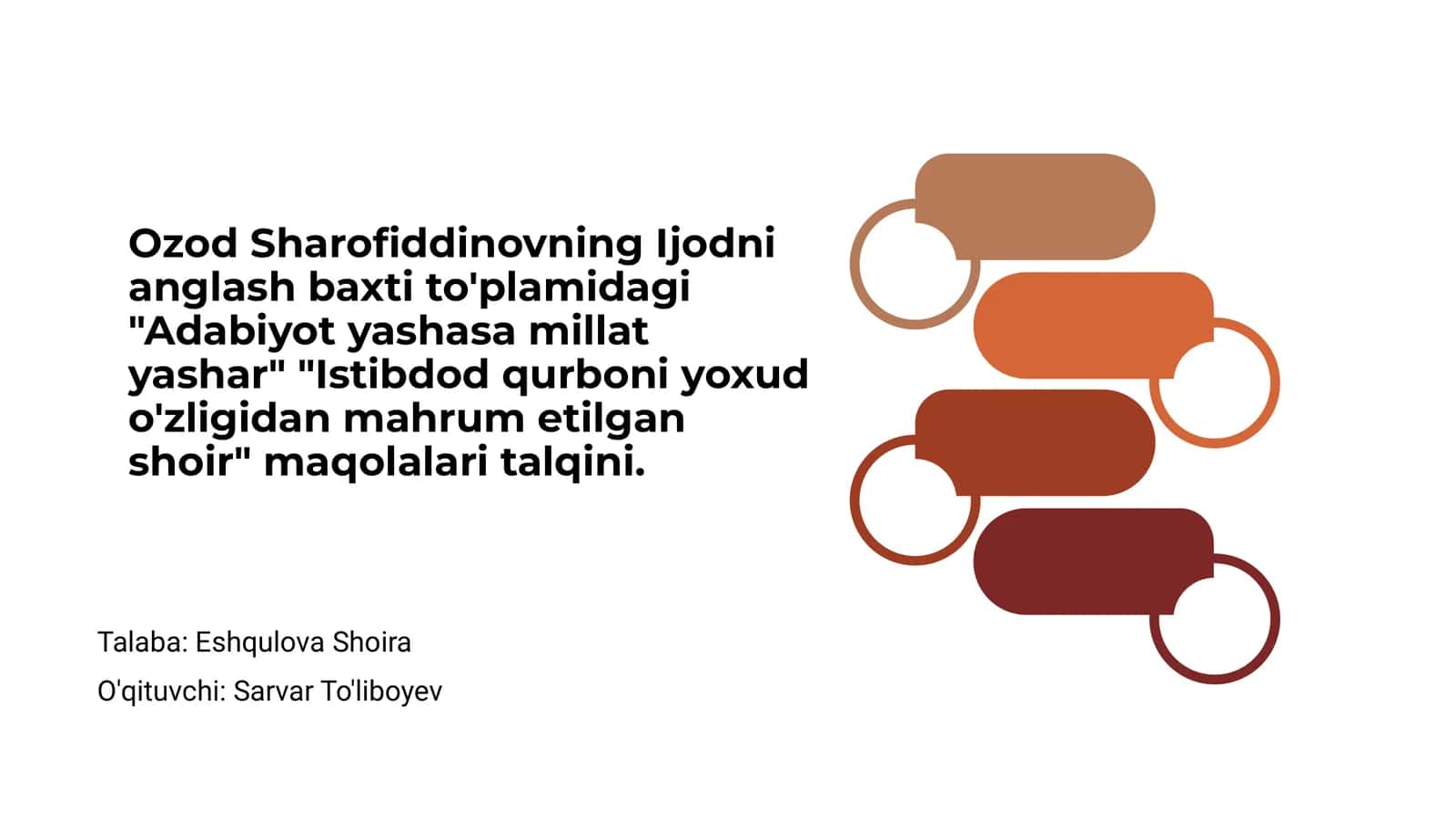 Adabiyot yashasa millat yashar 1