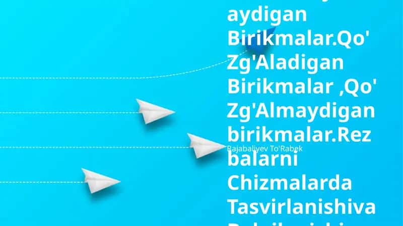 Ajraladigan bo'g'inlar 1