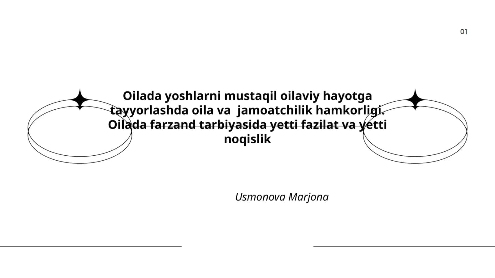 Usmonova Marjona 1