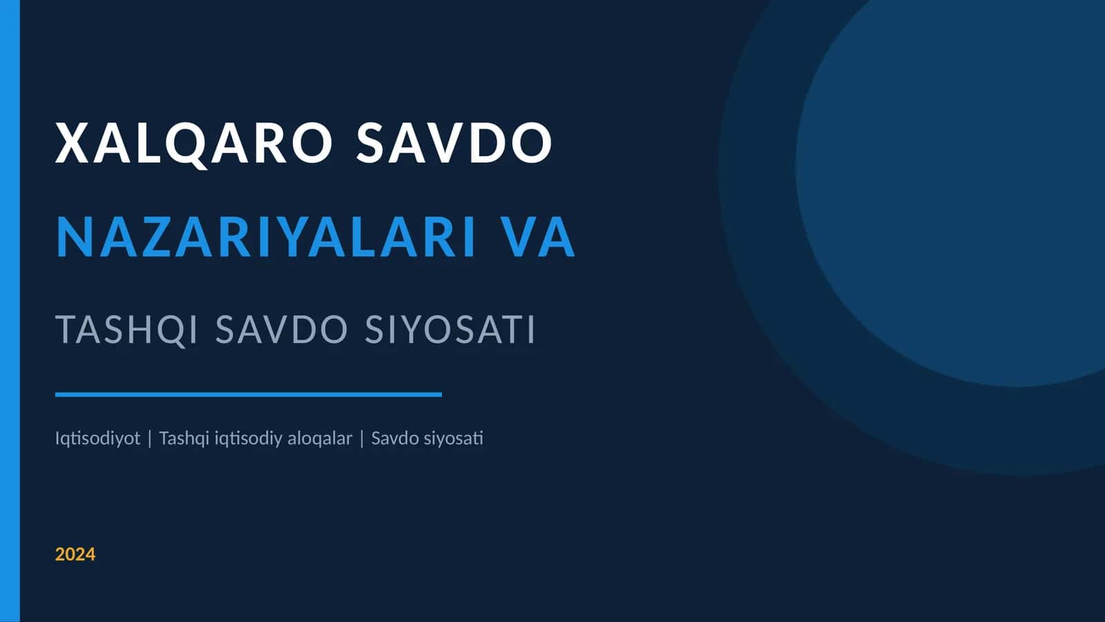 XALQARO SAVDO 1