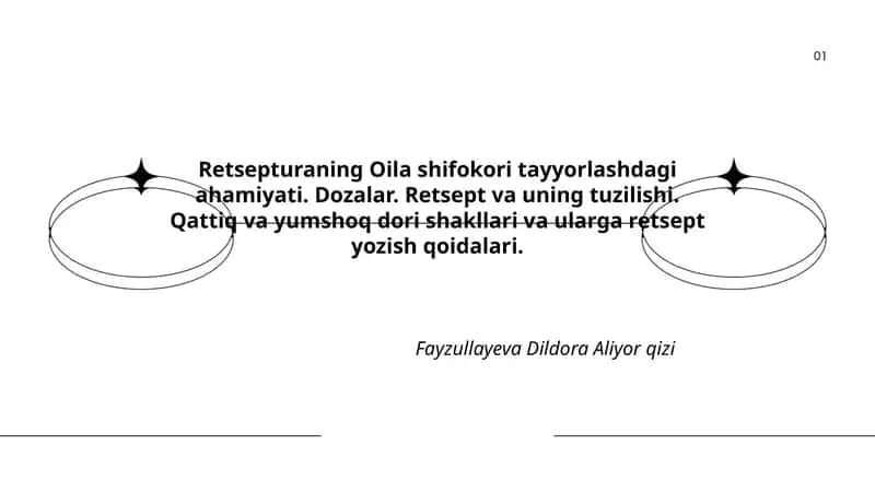 Oila shifokori tayyorlash 1