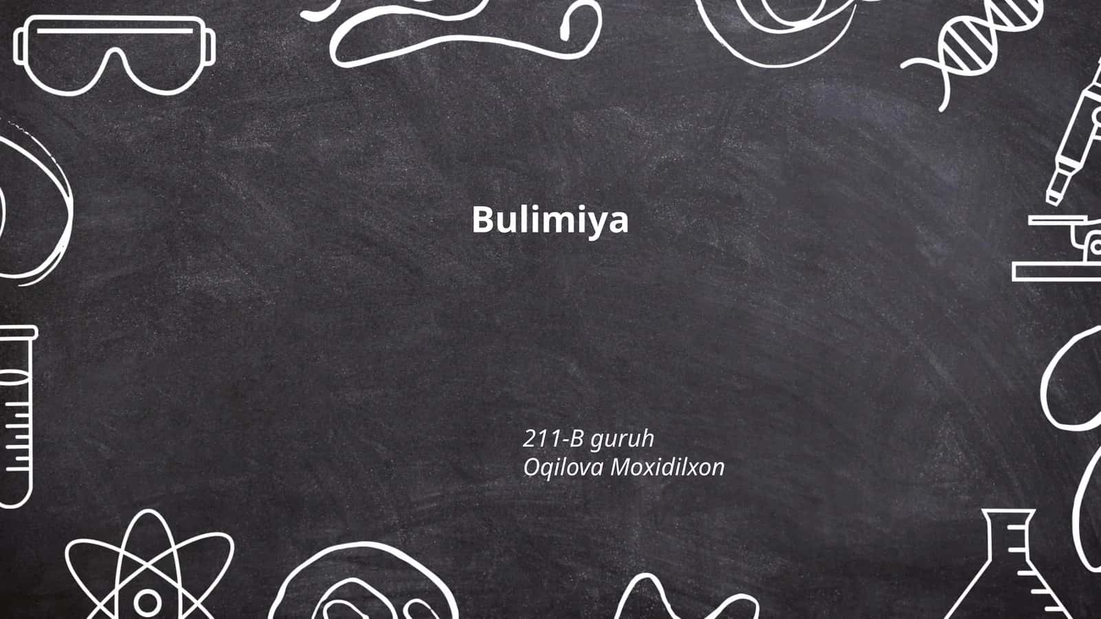Bulimiya 1