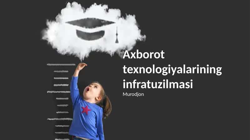 Axborot texnologiyalarining infratuzilmasi 1