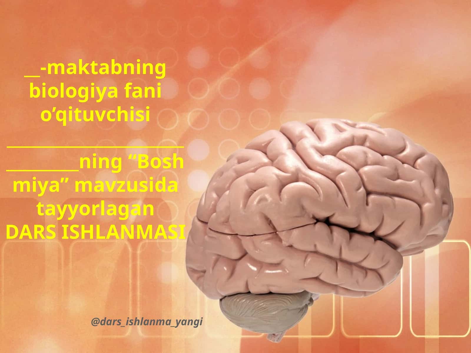 Maktabning biologiya fanini o’qitish 1