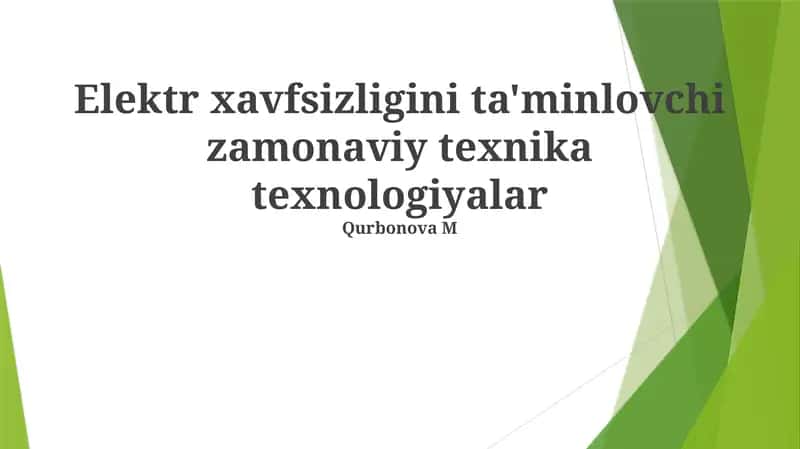 Aqlli Tarmoq Texnologiyalari 1
