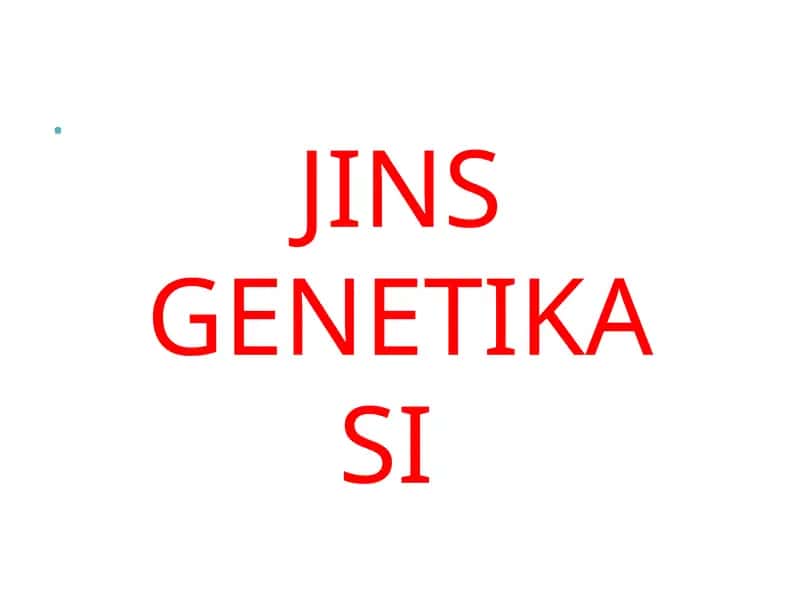 Jins genetikasi 1