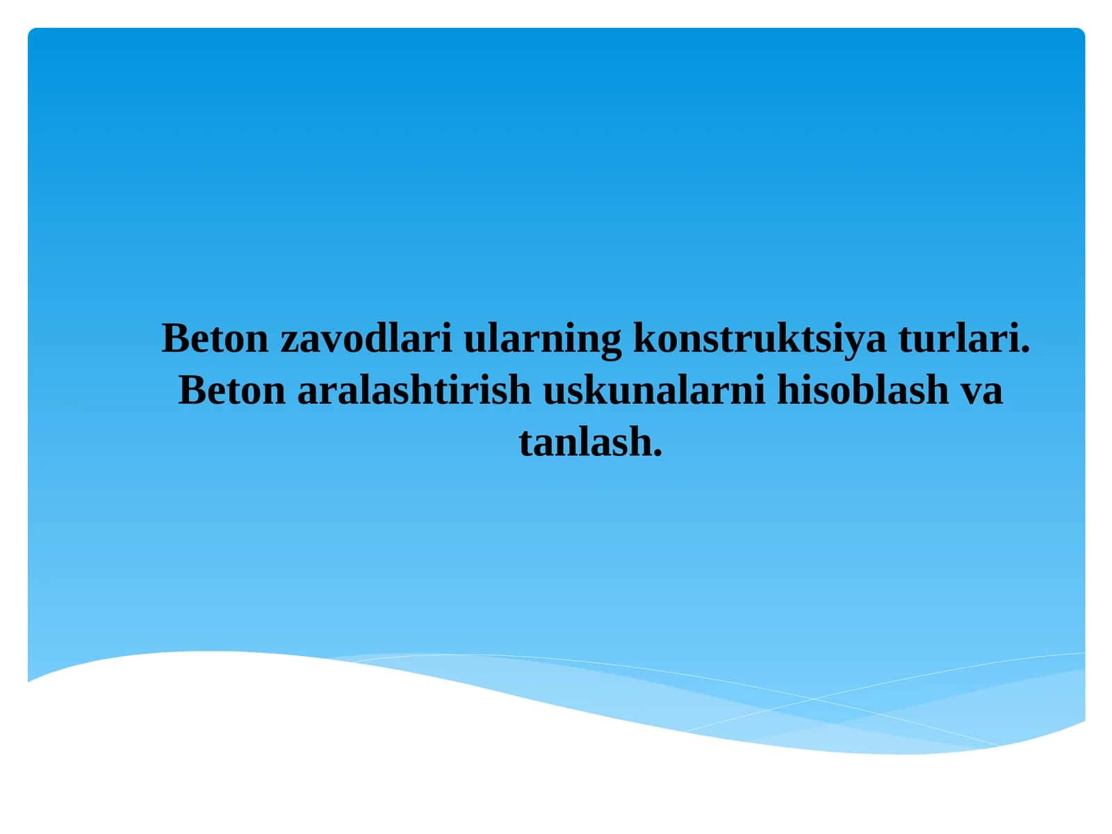 Beton zavodlari 1