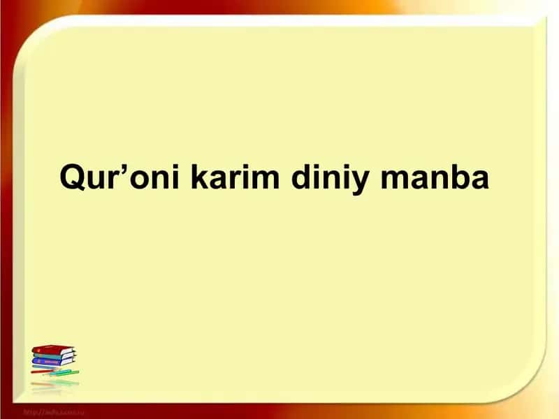 Qur’oni Karim 1