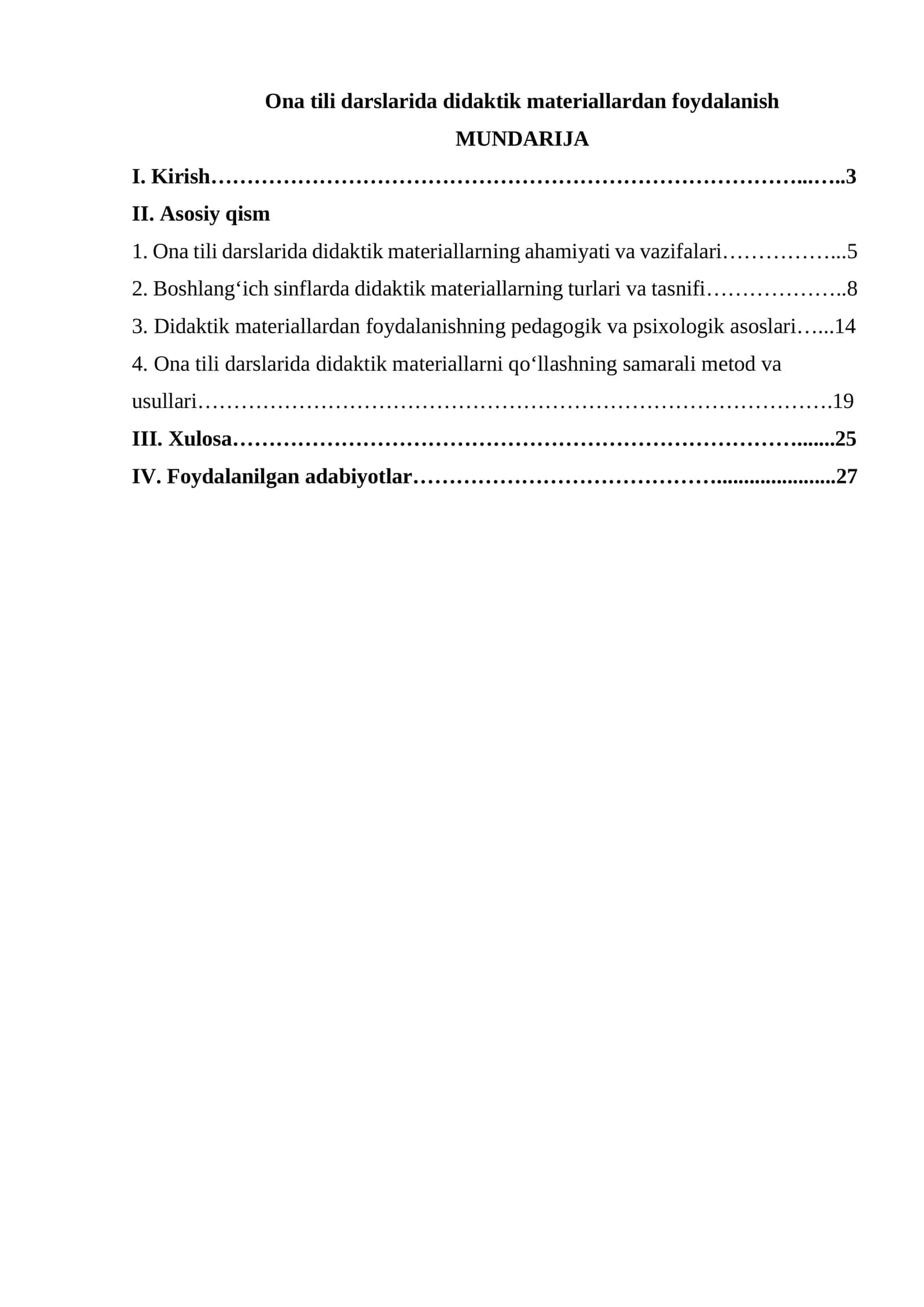 Ona tili darslarida didaktik materiallardan foydalanish 1