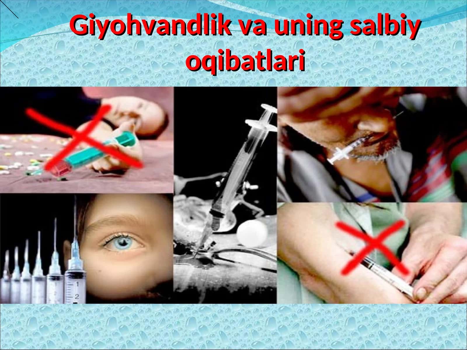 Giyohvandlik va uning salbiy oqibatlari 1