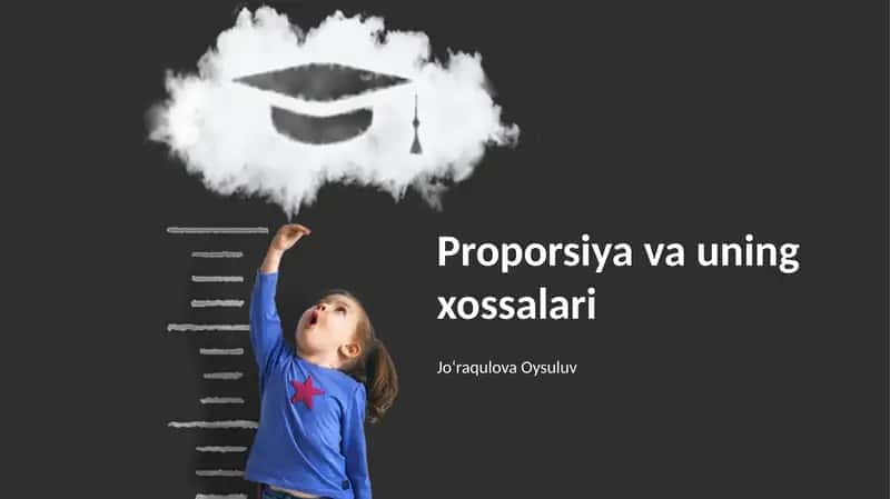 Proporsiya va uning xossalari 1