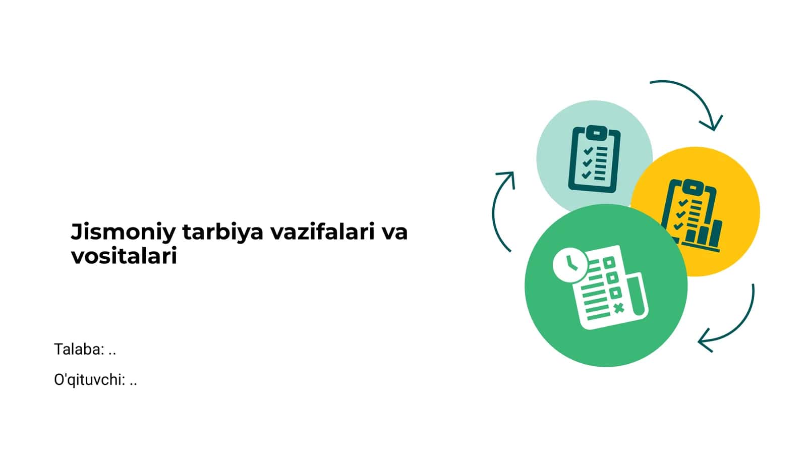 Jismoniy tarbiya vazifalari va vositalari 1