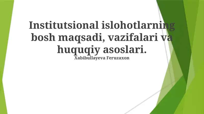 Ислоҳотларнинг барқарорлигини ошириш 1