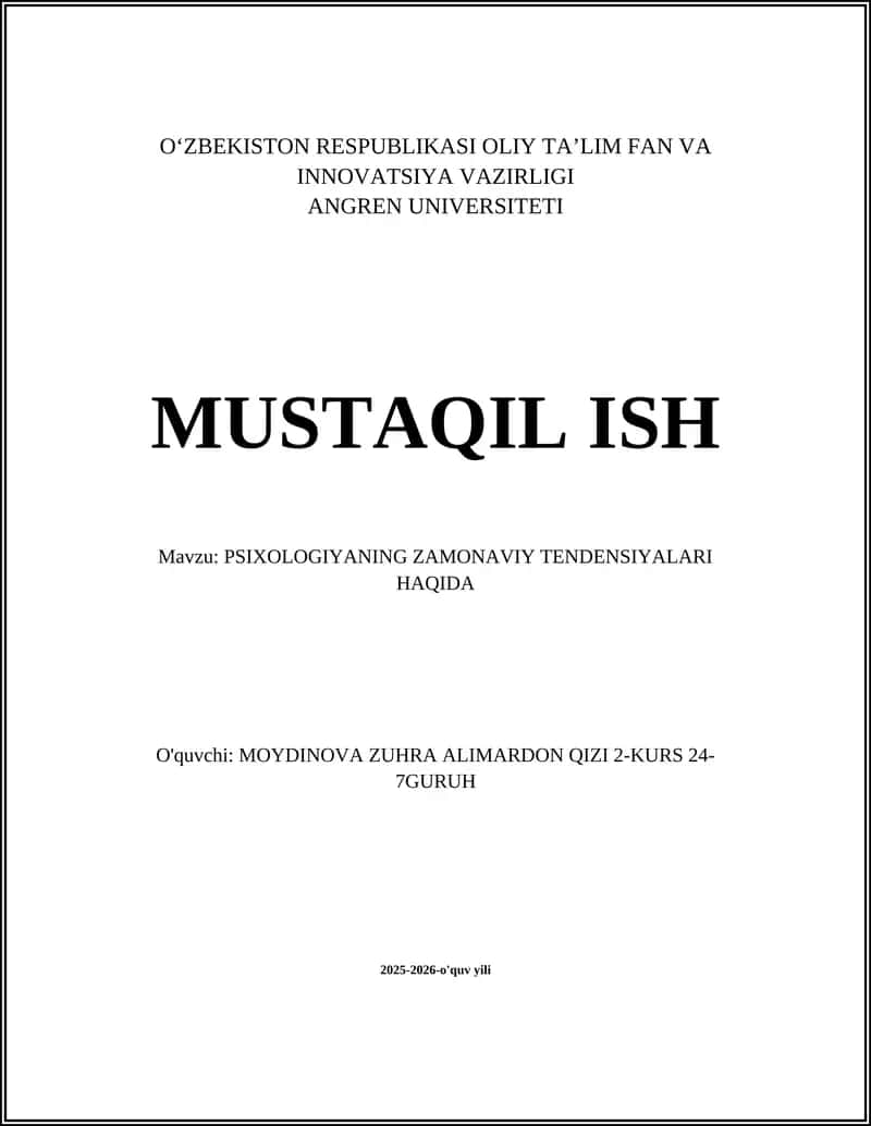 Rahamli psixologiya va onlayn terapiya 1