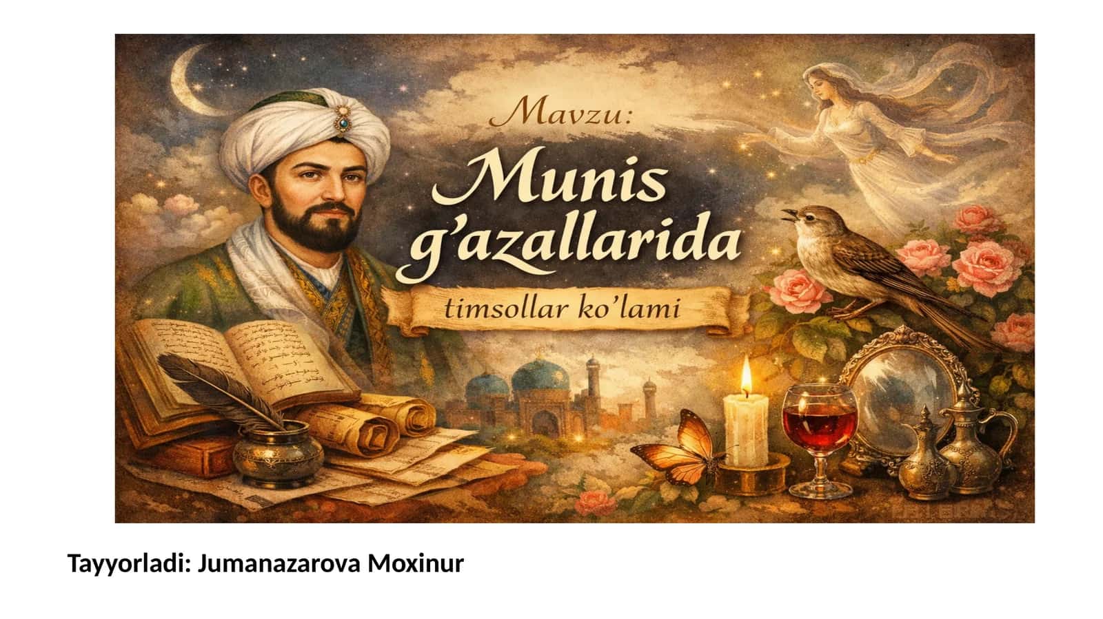Munis g‘azallarida timsol tushunchasi va uning badiiy tabiati 1