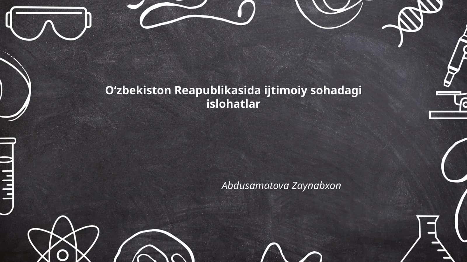 Ta'lim sohasidagi islohotlar 1