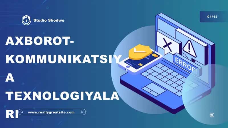 Axborot-kommunikatsiya texnologiyalari mahsulotlari 1