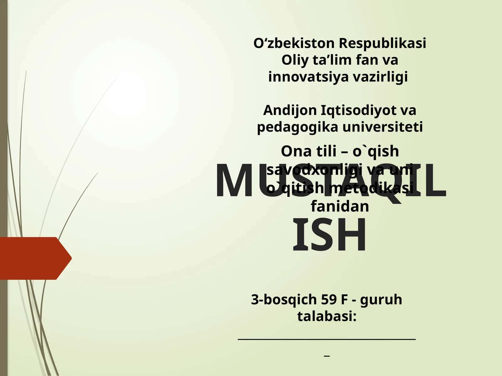O’zbek tilining imlo qoidalari 1