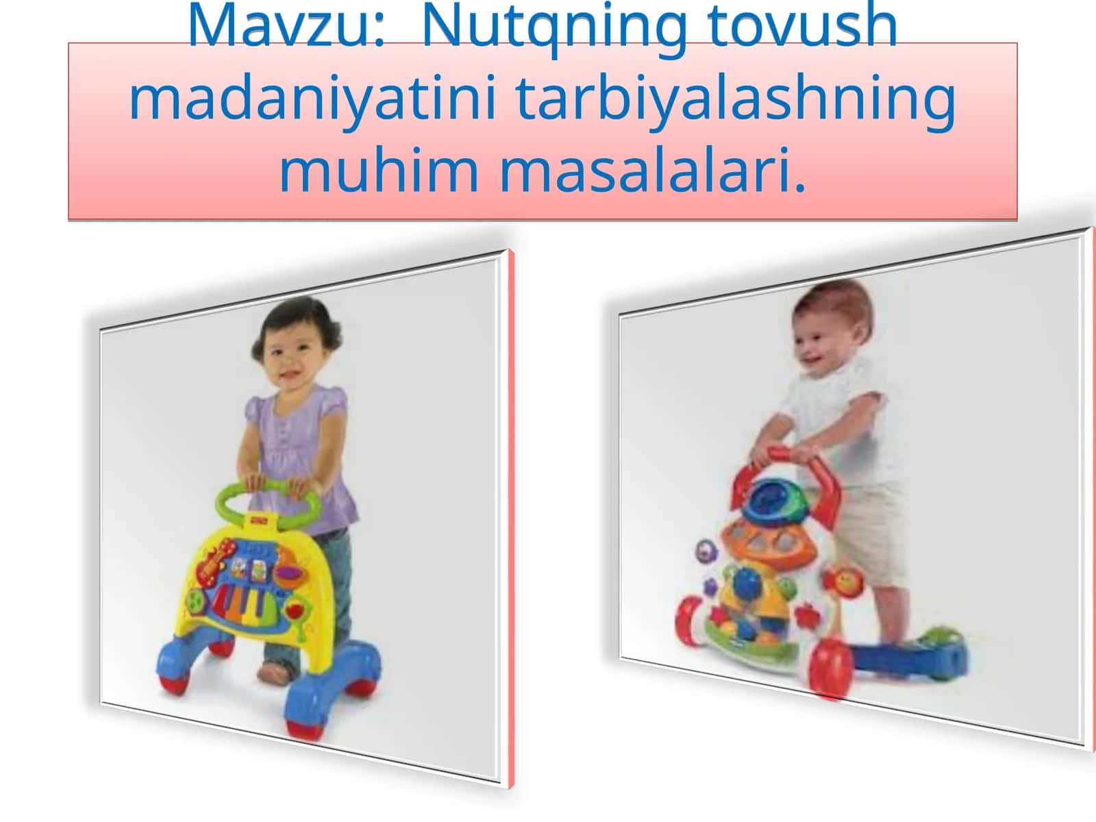 Nutqning tovush madaniyatini tarbiyalashning muhim masalalari 1
