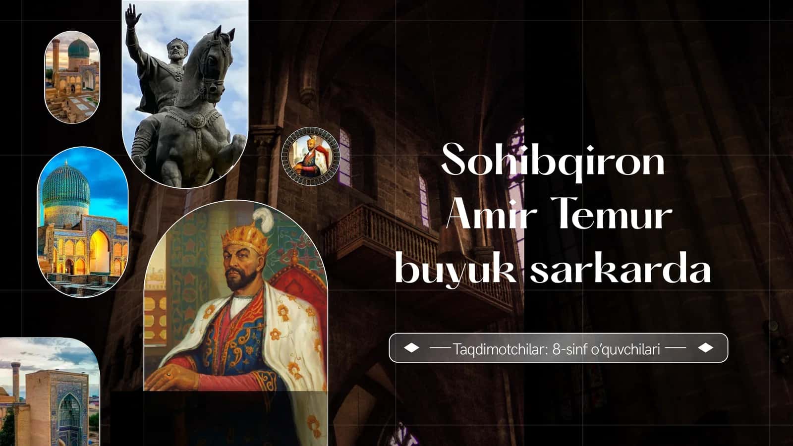 Amir Temur buyuk sarkarda. 1