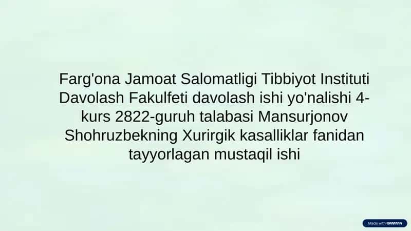 Oshqozon O'tkir Yaralari va Eroziyalari: Keng Qamrovli Qo'llanma 1