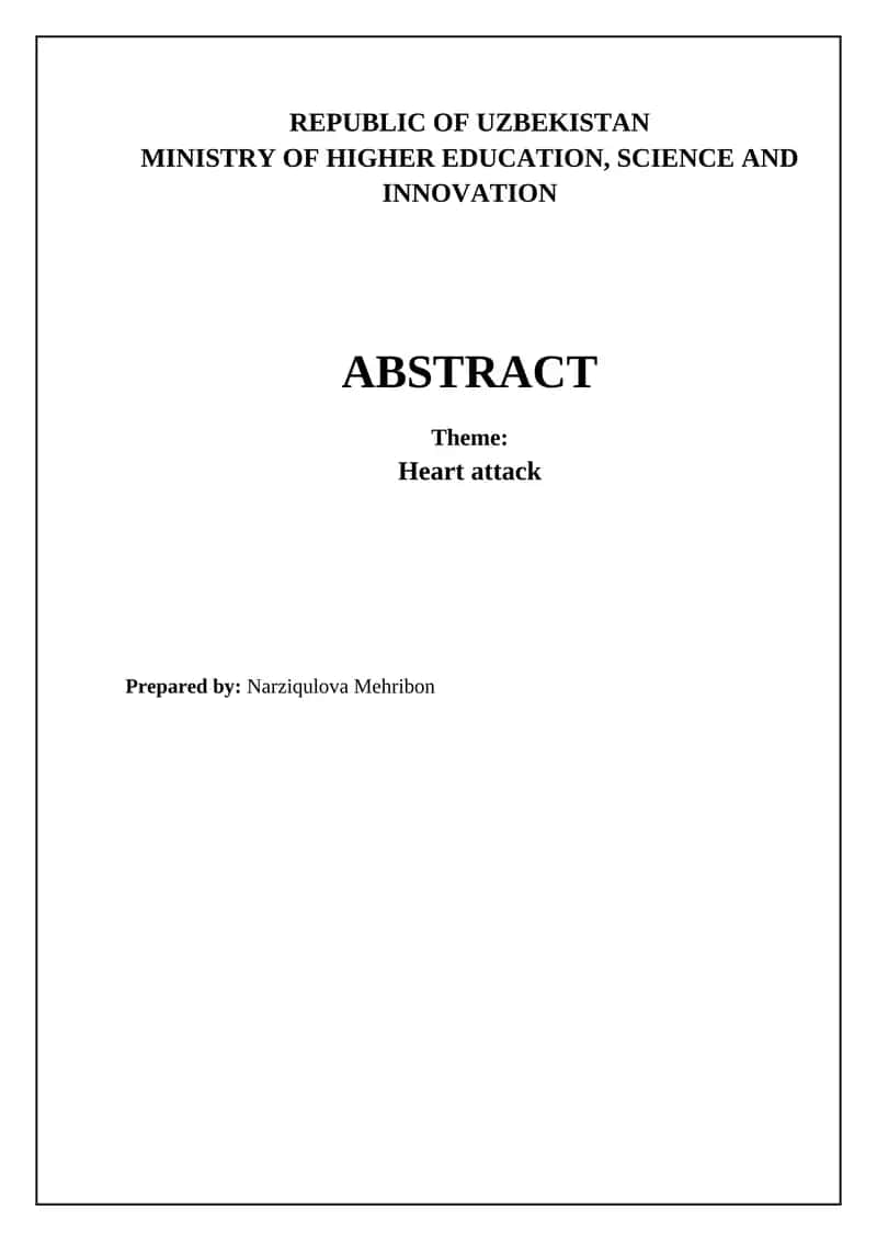 Heart Attack Awareness 1